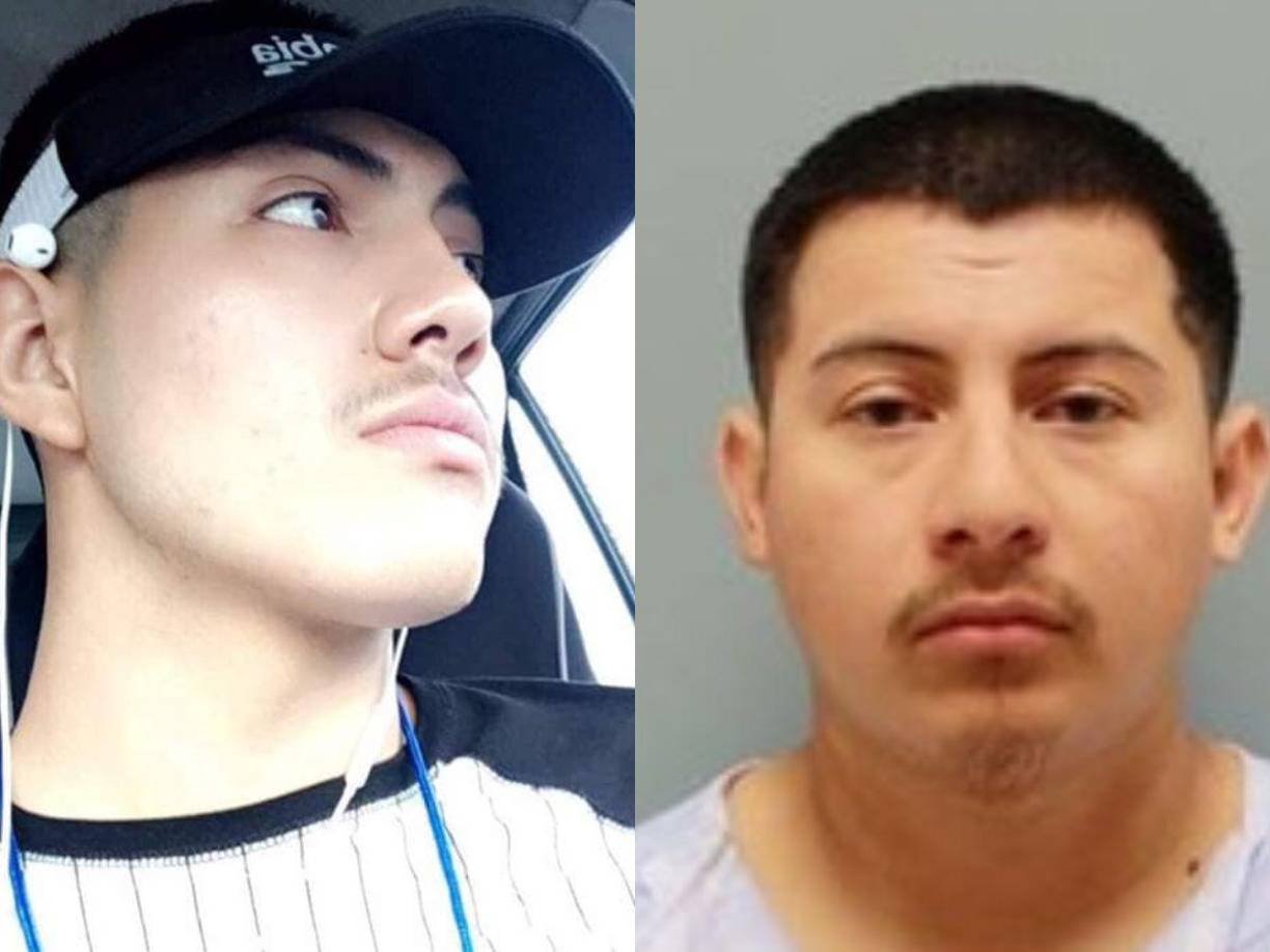 Samuel Mata, de 23 años(izquierda), fue asesinado a tiros mientras conducía un camión en East Sam Houston Parkway. Su familia está sorprendida al saber que José Paredes (derecha) es el principal sospechoso de darle muerte.