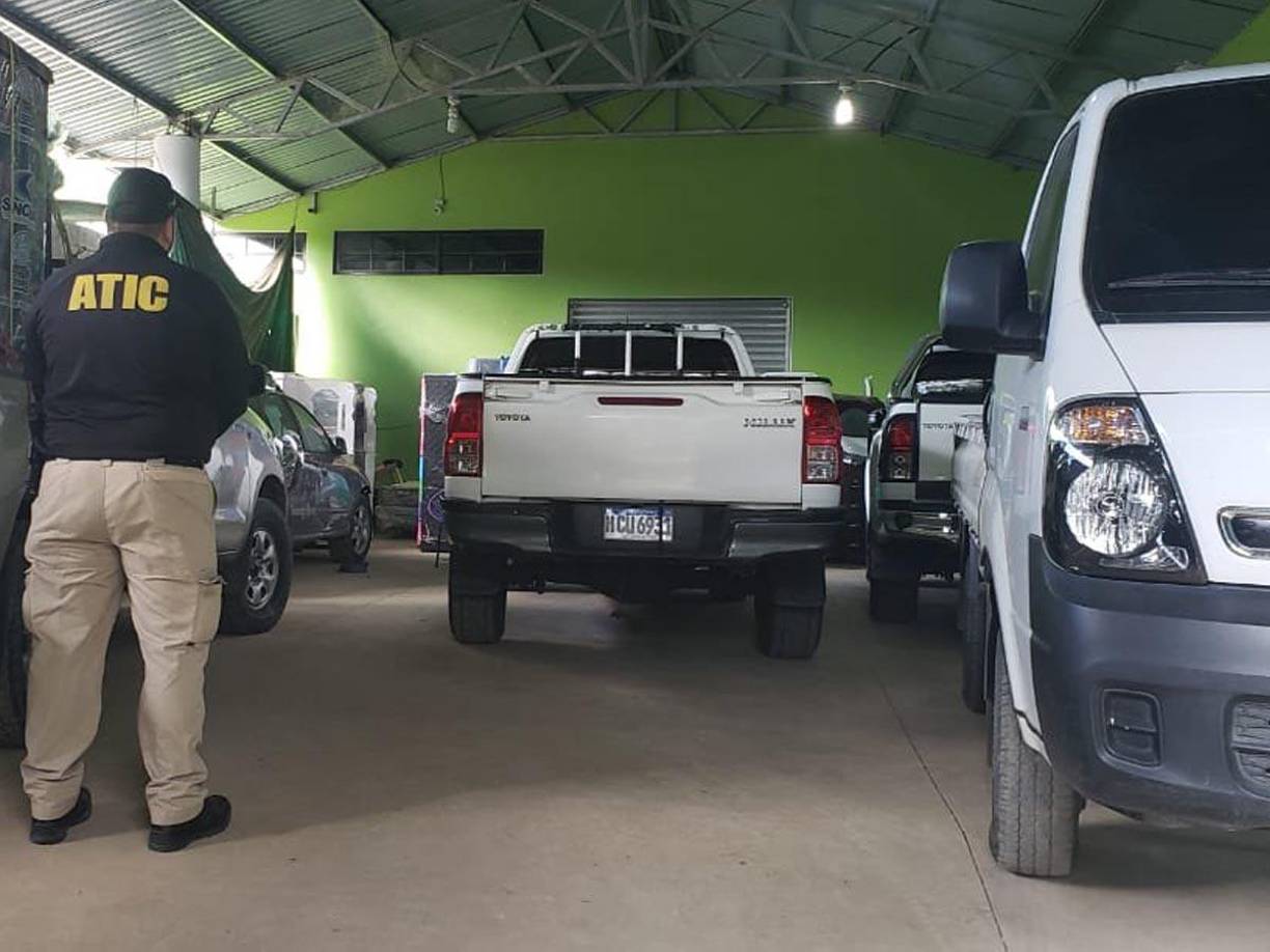 Imágenes del operativo contra cabecillas de la MS-13