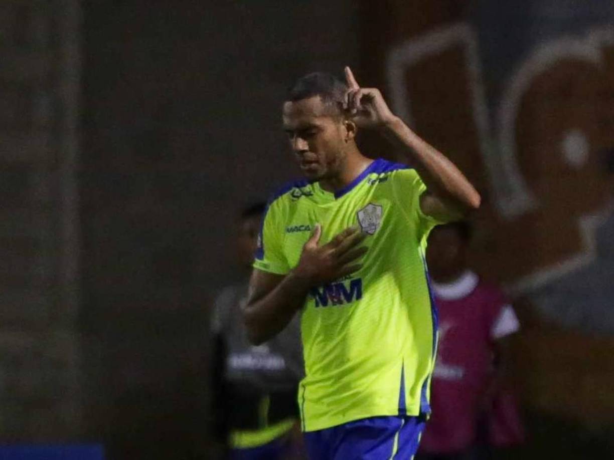 La gran figura en el Olancho FC vs Motagua fue Eddie Hernández ya que se destapó con un doblete. 