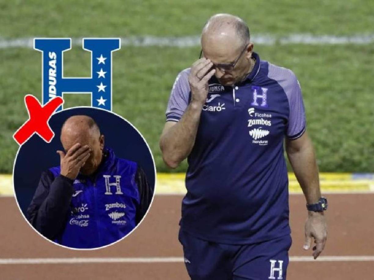 Fabián Coito dejó de ser técnico de Honduras luego de la derrota ante Jamaica como local en el Olímpico el 12 de noviembre de 2021.