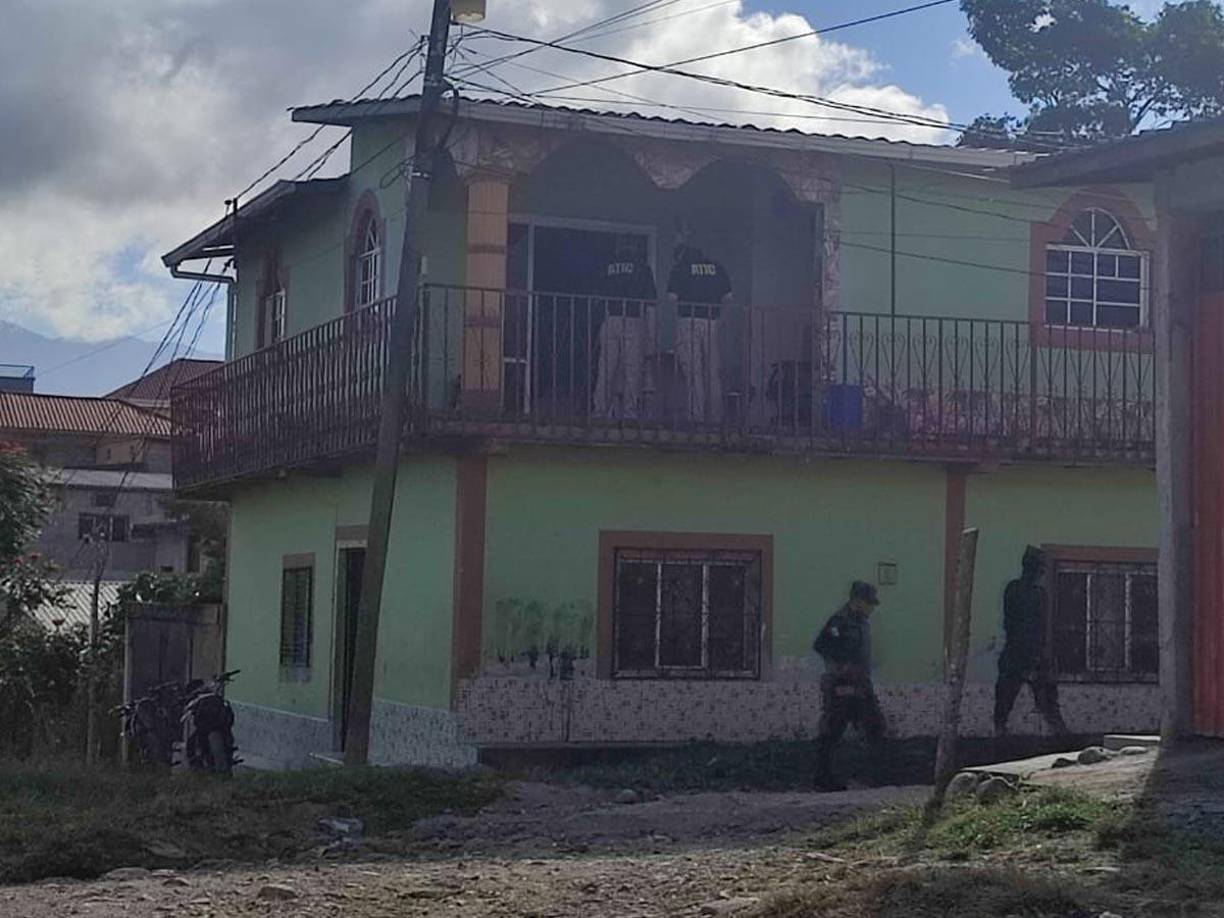 Imágenes del operativo contra cabecillas de la MS-13