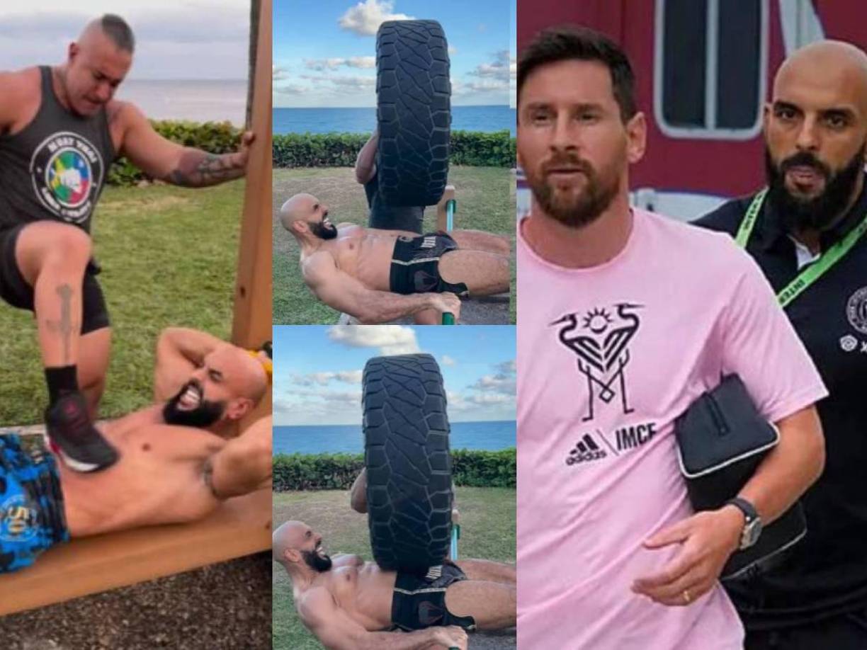 Yassine Cheuko no para de entrenar mientras espera la vuelta del futbolista al Inter Miami, Lionel Messi.