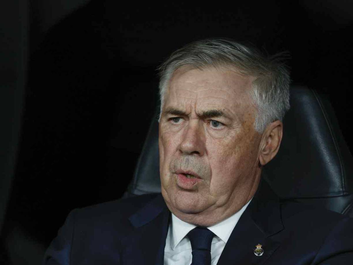 Carlo Ancelotti compareció en rueda de prensa y le respondió a la esposa de Fede Valverde.