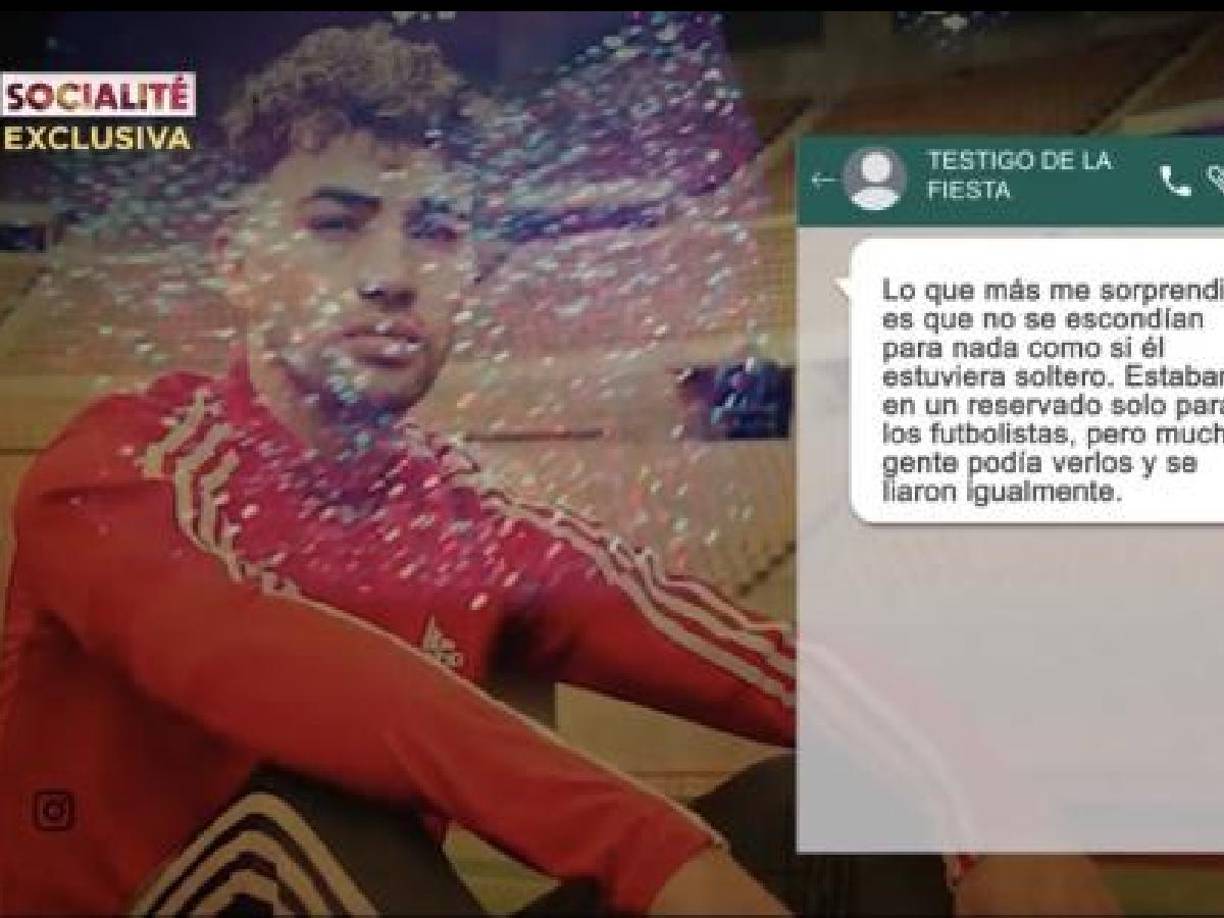 Asimismo en el programa Socialité, revelaron uno de los mensajes enviados por la fuente que hablaba de la supuesta infidelidad.