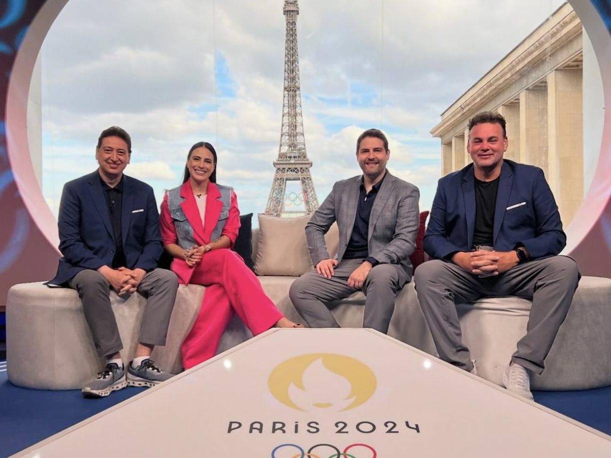 David Faitelson se encuentra en Francia para las transmisiones de las competencias de París 2024. 