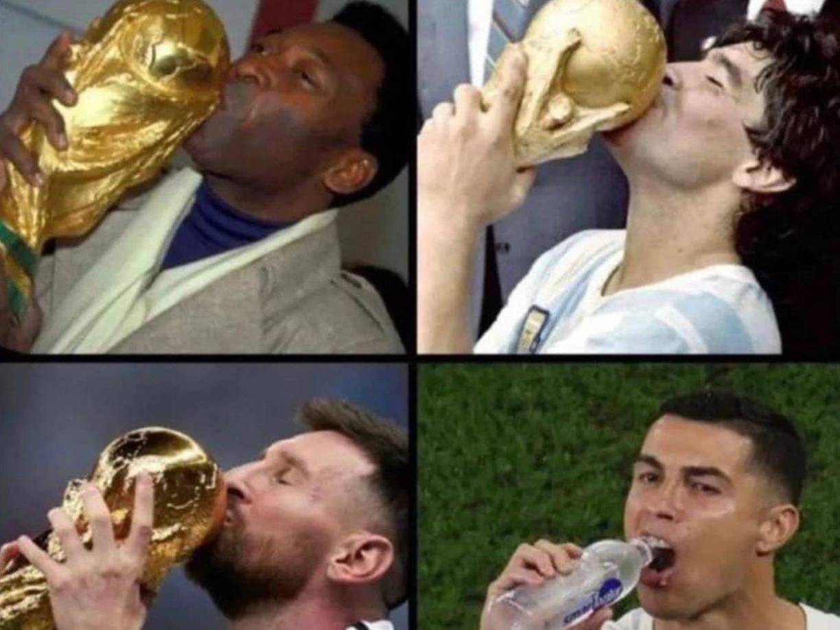 Cristiano Ronaldo es objeto de burlas en las redes sociales.