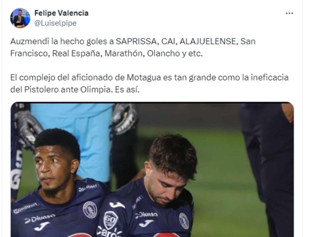 El periodista Felipe Valencia dejó su punto de vista.