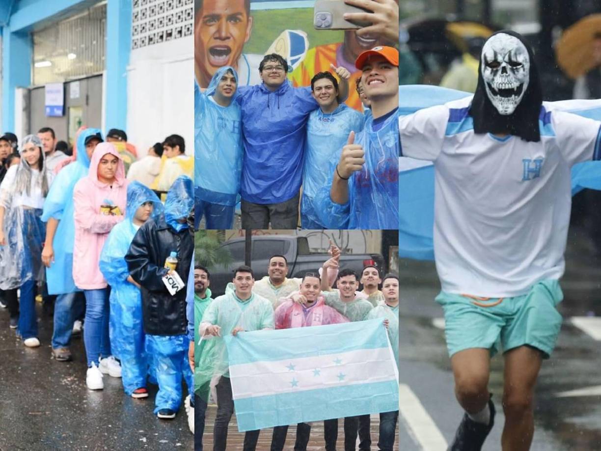 Los aficionado siguen llegando al Estadio Morazán para disfrutar el duelo entre Honduras vs México. 