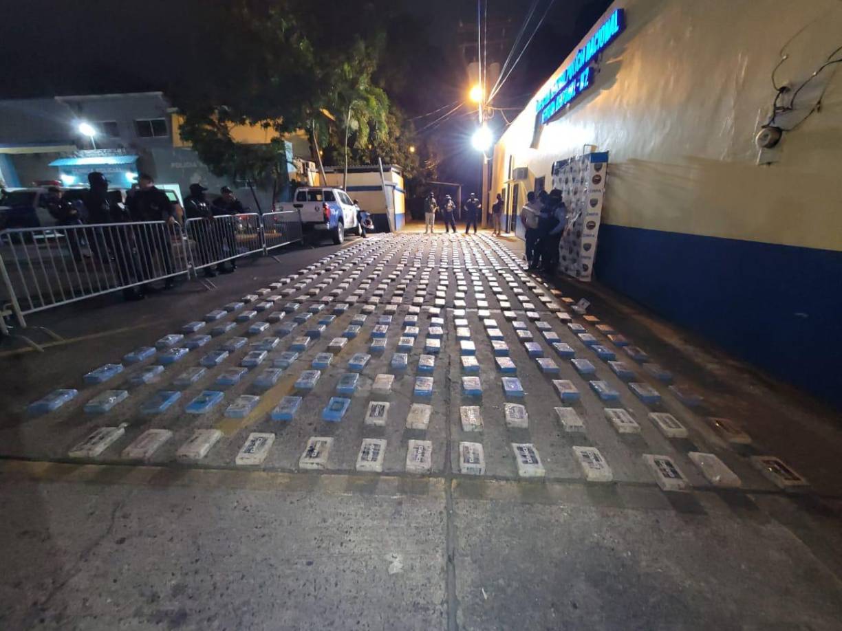 El cargamento fue trasladado a San Pedro Sula, Cortés.