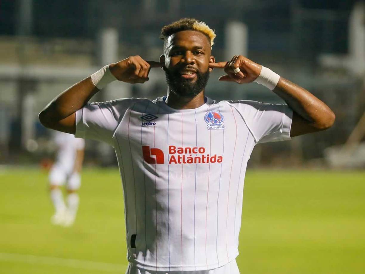 3. Jorge Benguché - El delantero hondureño del Olimpia lleva seis goles en el actual campeonato.