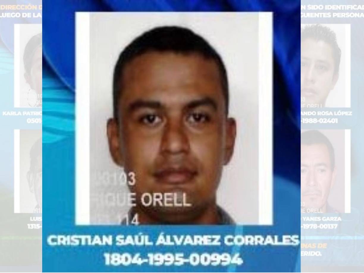 Cristian Saúl Álvarez Corrales, de 29 años.