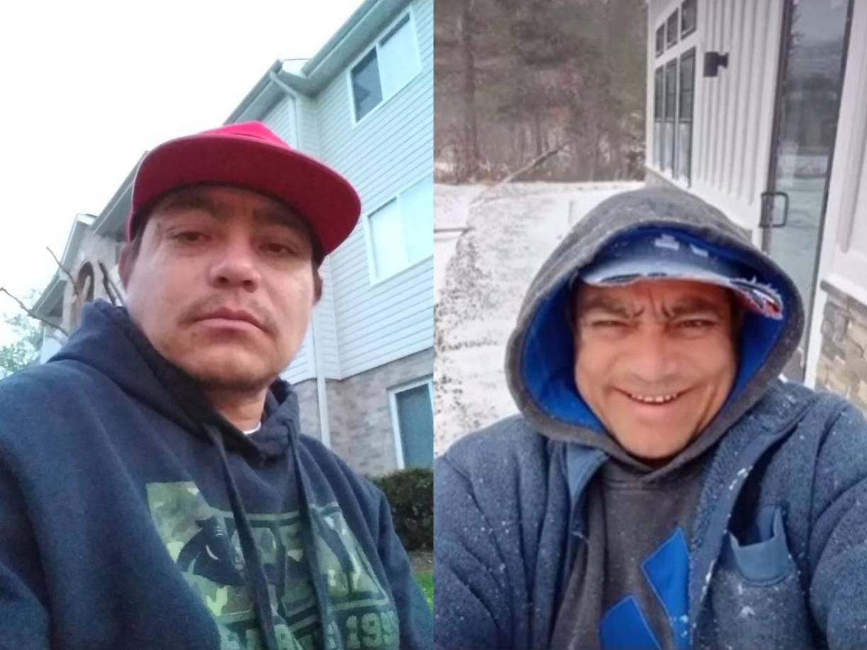 Fotos en vida de Claudiano Alfonso Contreras, el hondureño que fue asesinado en Charlotte.