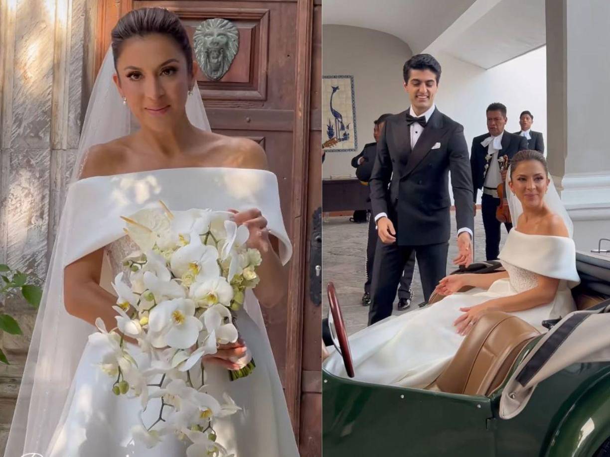 Maity Interiano se casó con Anuar Zidan este sábado 23 de septiembre ante unos 300 invitados en Cuernavaca, México.