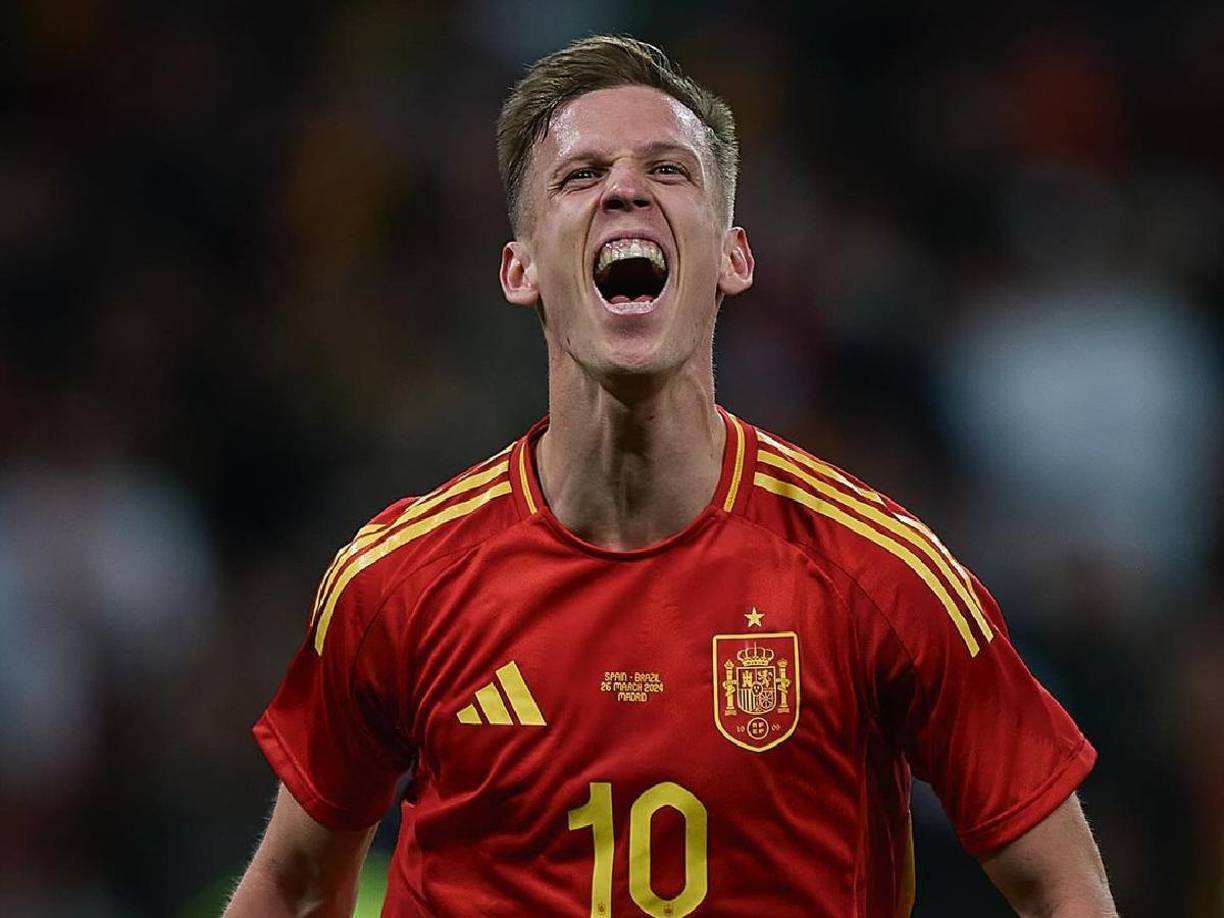 Según reveló Jijantes, Deco se reunió este martes con el agente de Dani Olmo en la Ciudad Deportiva del Barcelona. 