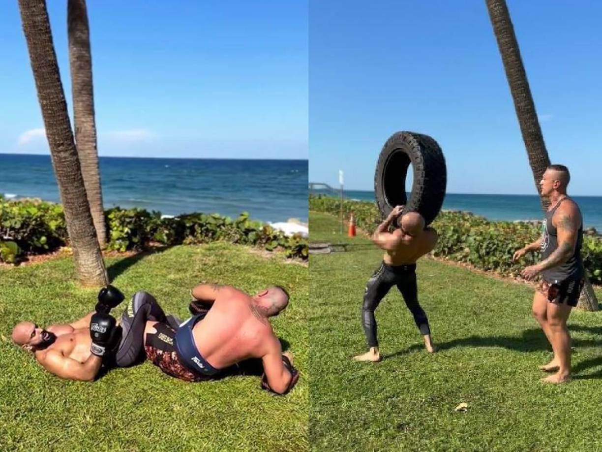 Yassine Cheuko se machaca para estar en las mejores condiciones cuando vuelva a ver a Messi en las próximas semanas.