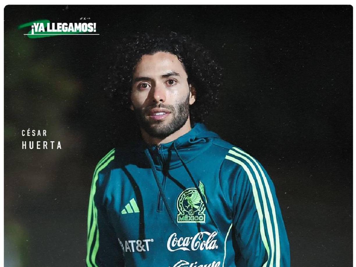 César el Chino Huerta, uno de los jugadores que generó polémica meses antes de enfrentarse a Honduras.