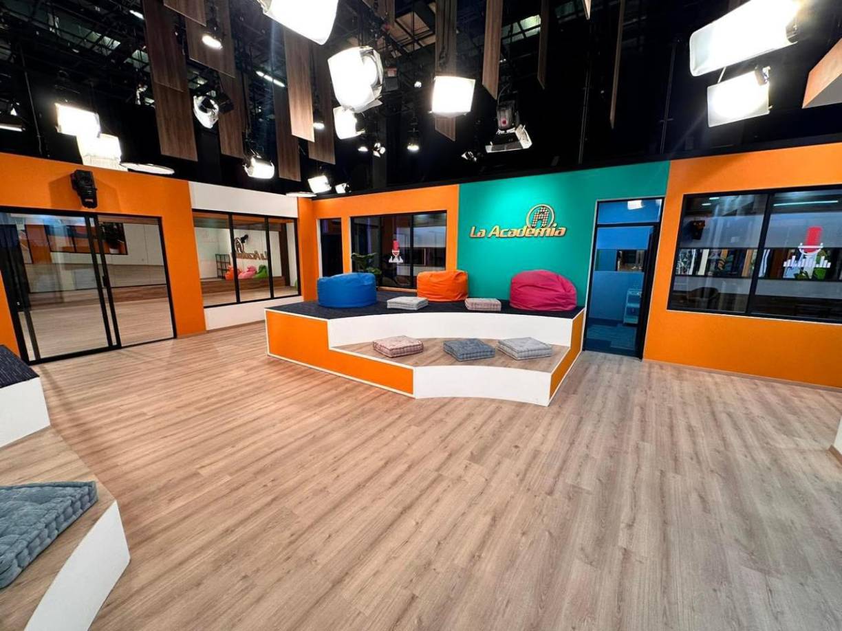 Esta es la sala principal, donde los académicos podrán pasar su tiempo libre. 