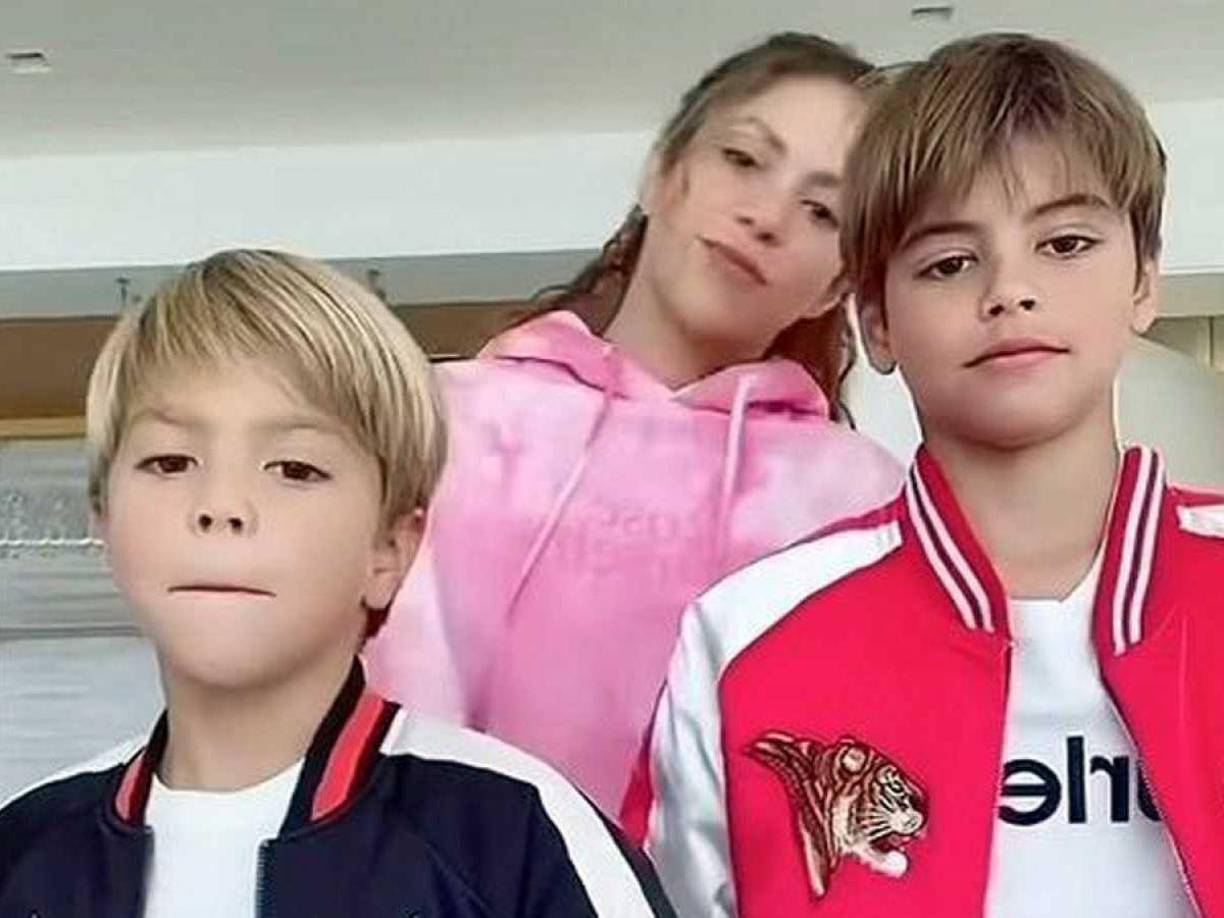 Sasha, el hijo menor de Shakira, habría roto en llanto al separarse de su famosa madre