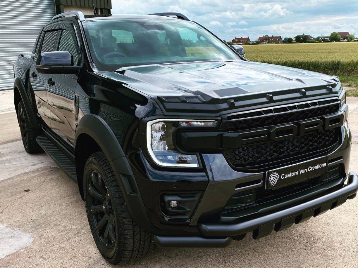 Se trata de una Ford Ranger 2024, vehículo valorado aproximadamente en un millón de lempiras. 