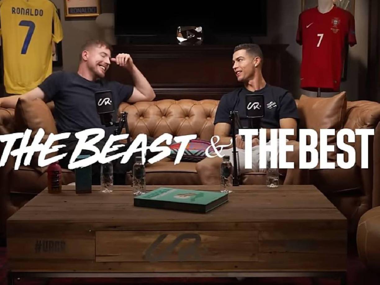 Ahora sueña con dejar atrás al más grande de la plataforma, James Stephen, mundialmente conocido como MrBeast. En dicha entrevista, el futbolista le hizo una pregunta que sorprendió al Youtuber.