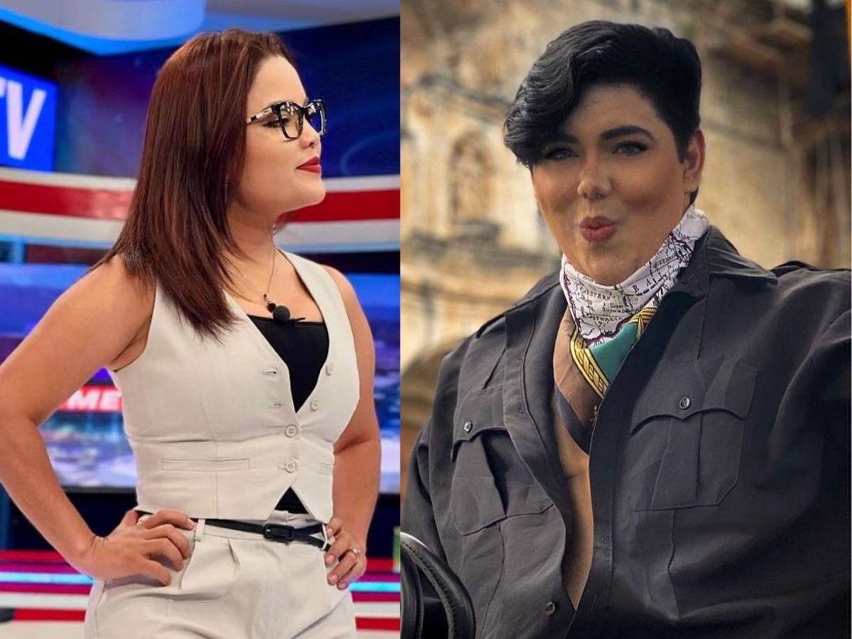 El crítico de moda hondureño respondió contundentemente a la periodista Ariela Cáceres.