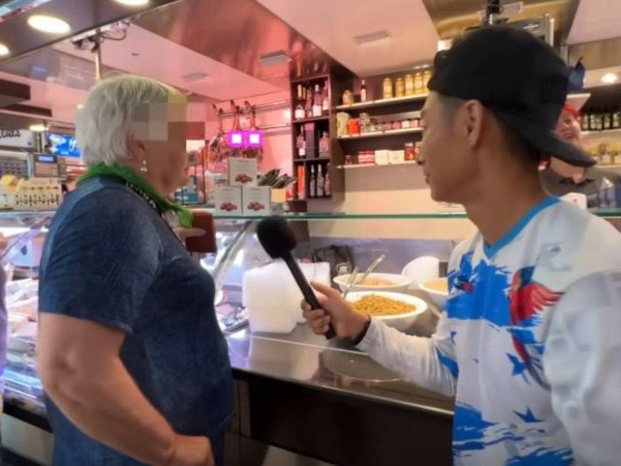 El popular youtuber japonés Shin Fujiyama vivió un momento incómodo en Barcelona, España mientras grababa un video para sus plataformas digitales.