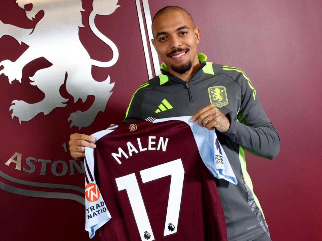 El Aston Villa ha fichado al atacante holandés Donyell Malen por 23.000.000 € + 3M€ bonus. Firma hasta junio de 2029.