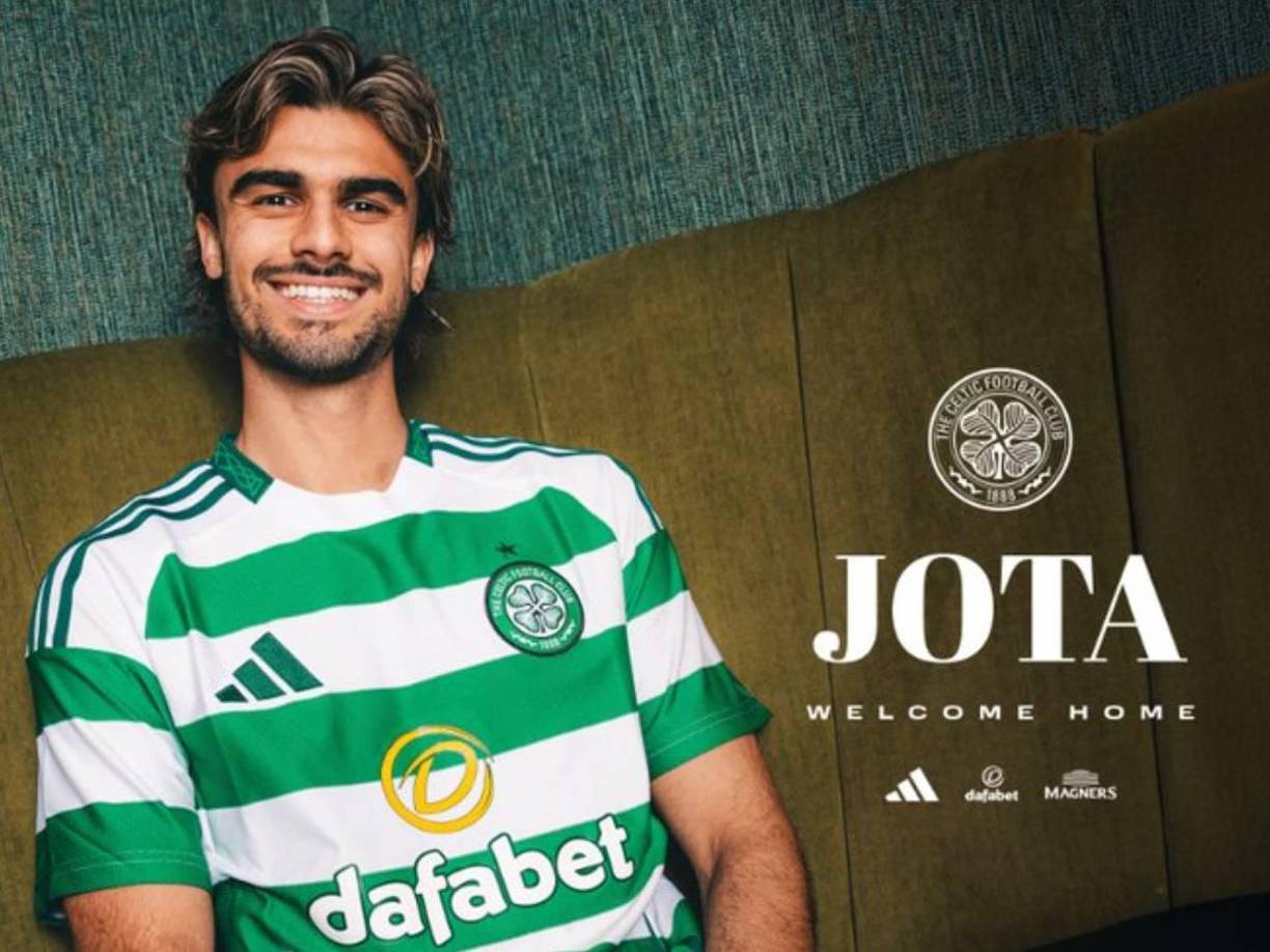 El Celtic ha fichado al extremo portugués “Jota” por 10.000.000 €. Firma hasta junio de 2030.