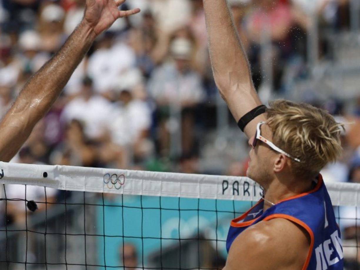 Van der Velde e Immers perdieron ante la pareja italiana Alex Ranghieri y Adrián Ignacio Carambula por 2 sets a 1 (22-20, 19-21, 15-13).