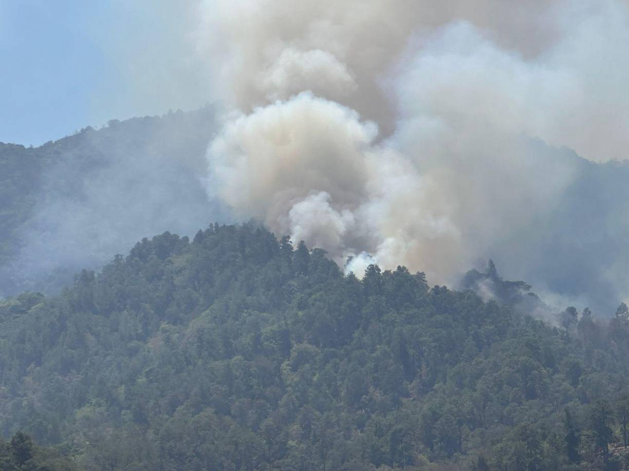El aeropuerto Ramón Villeda Morales, al igual que el de La Ceiba y Roatán, tuvieron problemas para operar debido a la poca visibilidad.