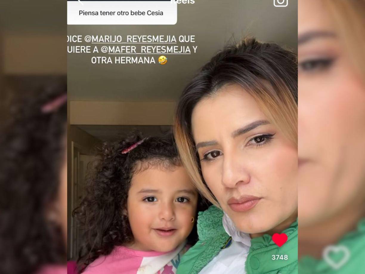 Uno de los usuarios preguntó si Cesia Mejía pensaba tener otro bebé, pero la inesperada respuesta de su hija María José sorprendió a la presentadora. 