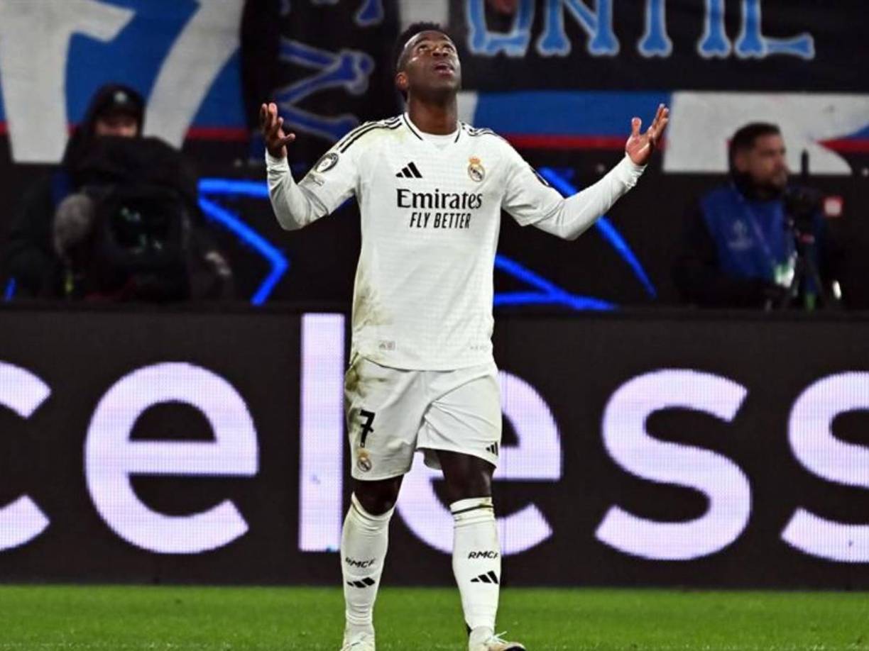 Vinicius anotó el segundo gol del Real Madrid en el duelo ante Atalanta. 