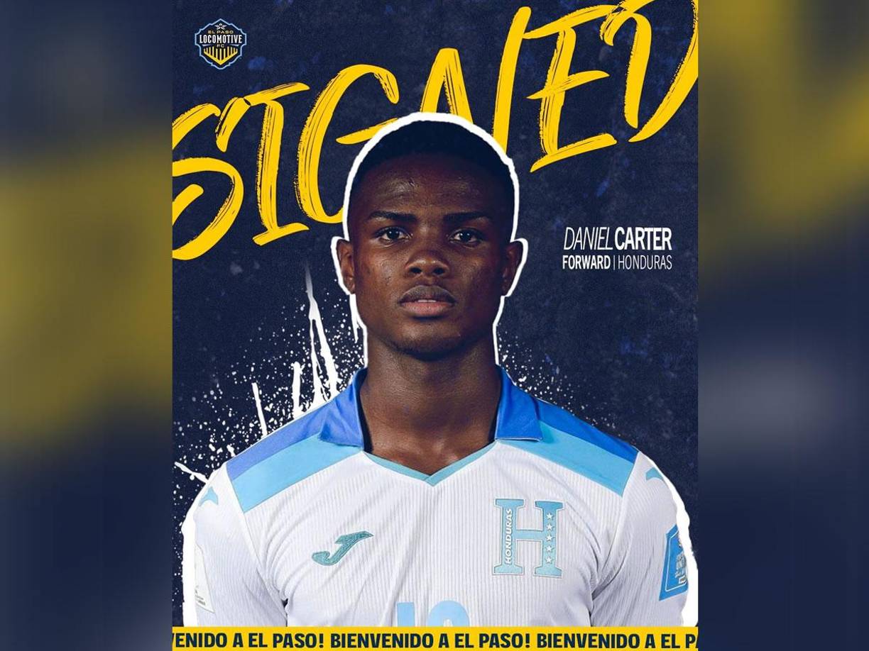 Daniel Carter Bodden - El atacante hondureño se marcha del Real España para unirse al Locomotive de la USL de Estados Unidos. Es nuevo legionario.