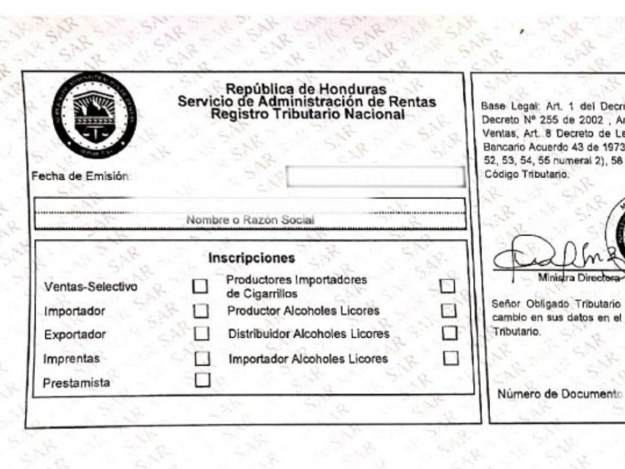 4. Copia del RTN del solicitante y/o de los Socios.