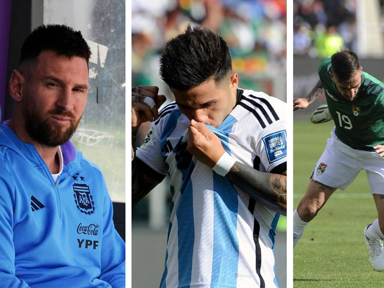 Las curiosidades y lo que no se vio del duelo entre Bolivia y Argentina con la ausencia de Lionel Messi este martes 12 de septiempre.