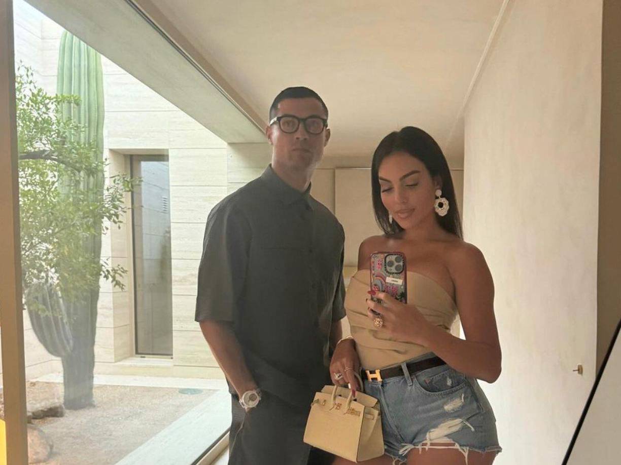 Georgina Rodríguez reaccionó tras rumores de separación con el futbolista portugués Cristiano Ronaldo.