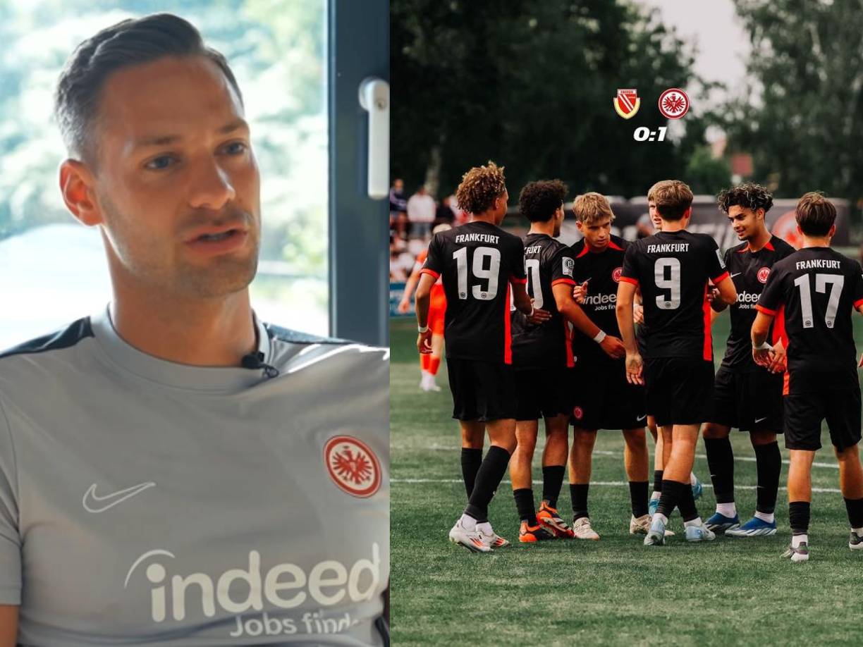 Asimismo, dentro de los logros que obtuvo, el joven entrenador evitó el descenso de su equipo en la última jornada y también ganó la Copa de Hesse contra el FSV.