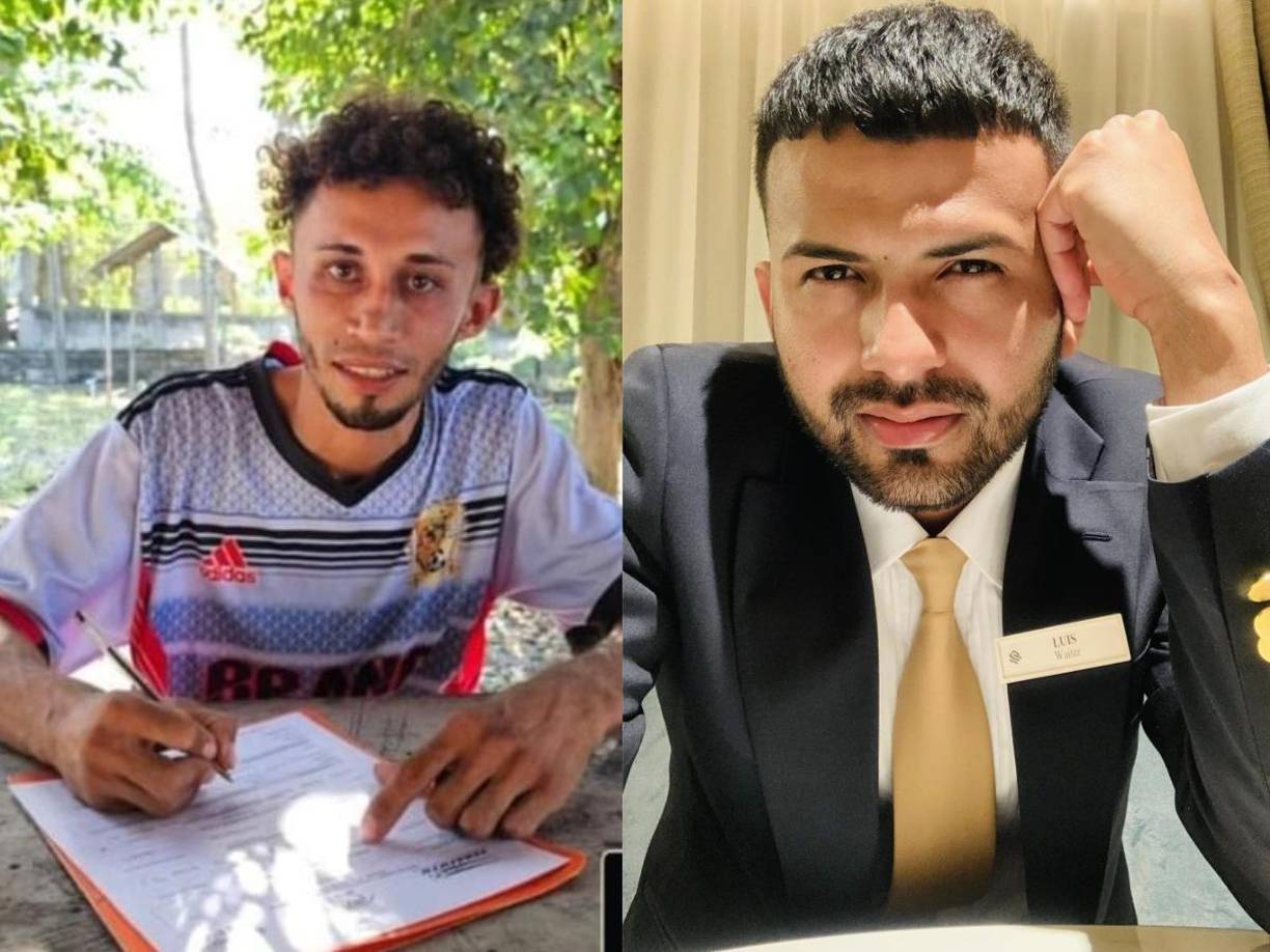 Fotos en vida de Maycol López y Luis Fernando Rosales, los dos amigos que murieron en el río Ulúa.