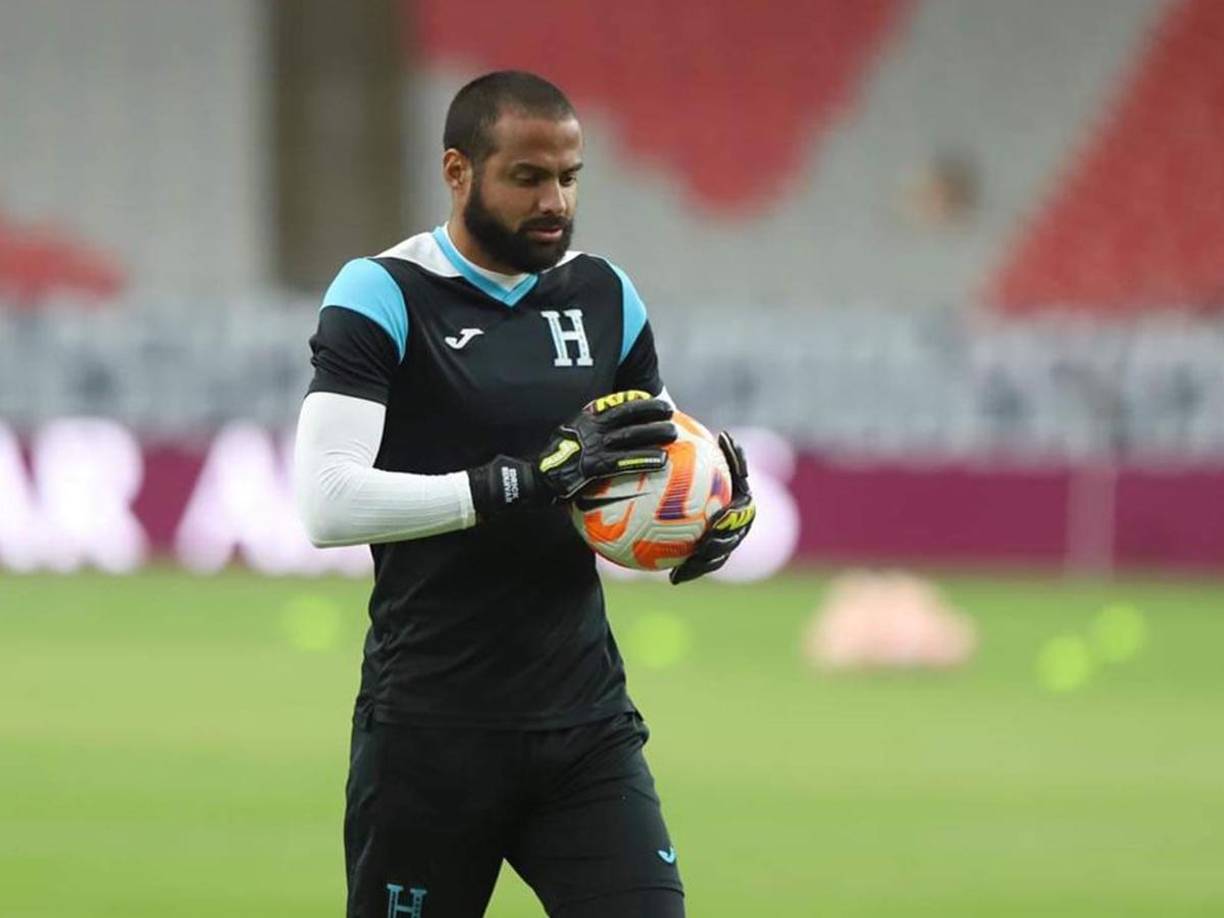 Edrick Menjívar: Será el portero titular de la H ante Cuba.