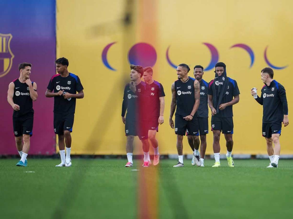 En el FC Barcelona se respira un gran ambiente para el Clásico contra el Real Madrid. Todo es alegría en el líder de la Liga Española.