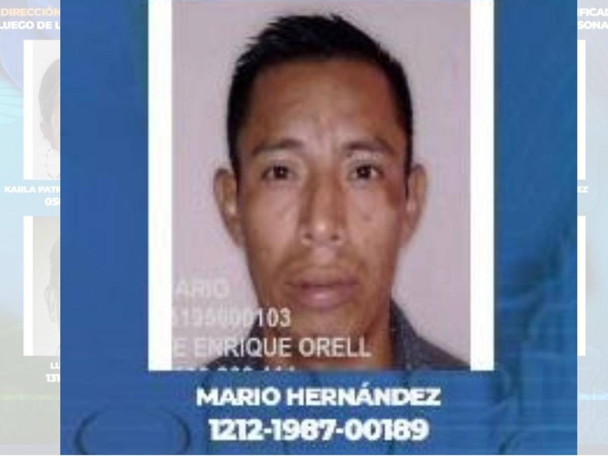 Mario Hernández de 37 años.