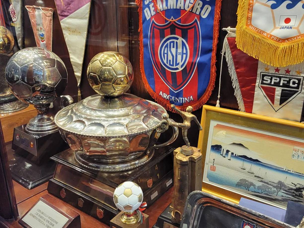 Así es el histórico y bonito museo del club mexicano Toluca en el estadio Nemesio Diez.