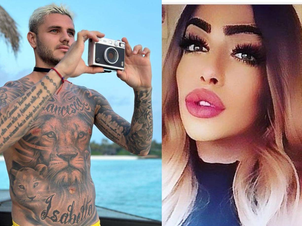 Guendalina Rodríguez usó las redes sociales para anunciar su relación con Mauro Icardi.