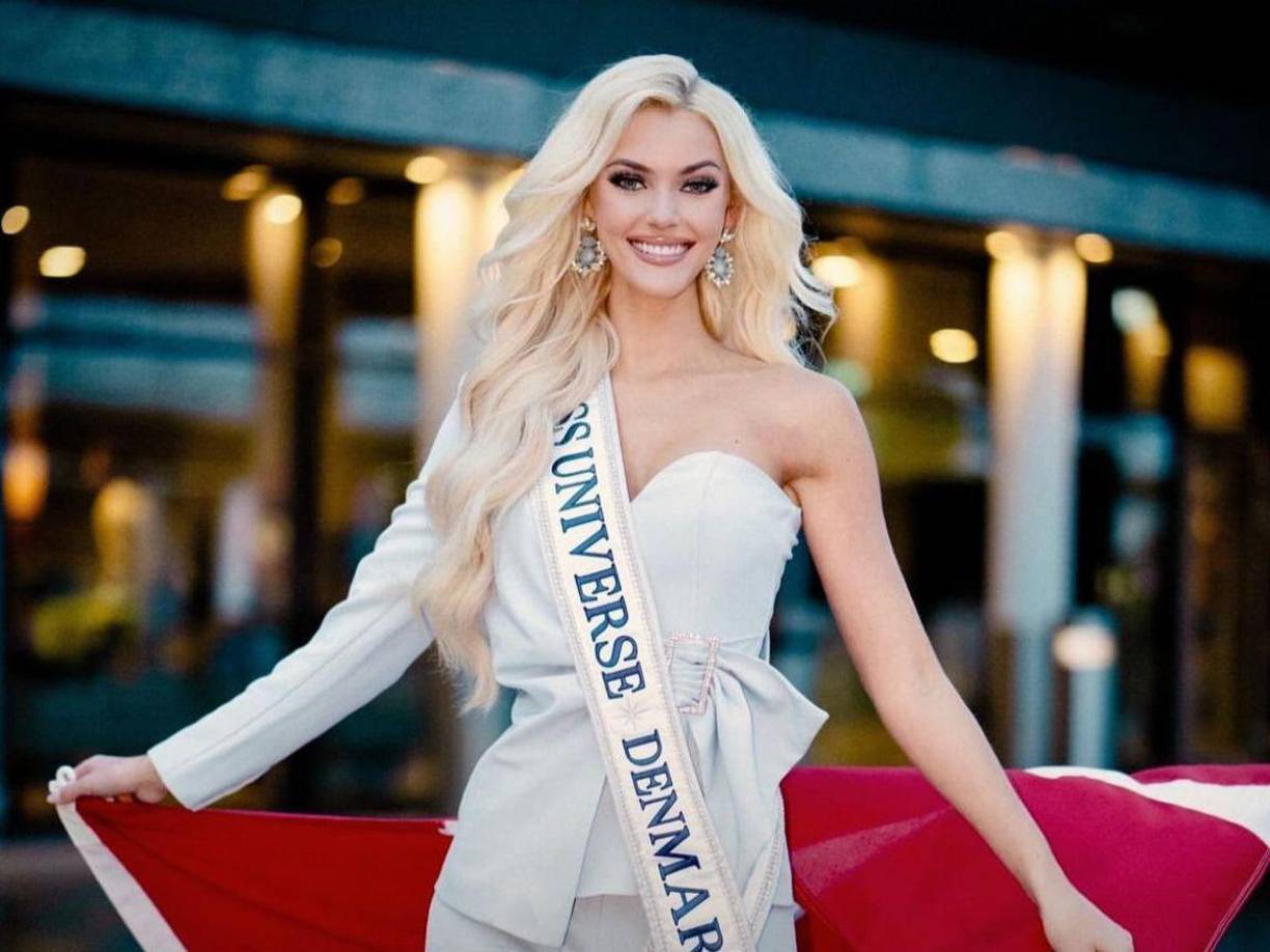 Victoria Kjaer, de 21 años, fue designada como la representante de Dinamarca en el Miss Universo 2024. 