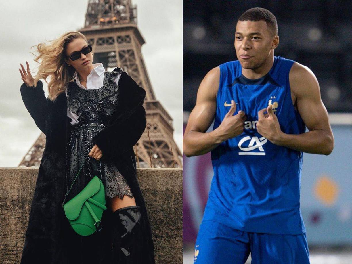 Rose Bertram estuvo acompañando a Mbappé en Qatar en donde la estrella del PSG tuvo una brillante participación.