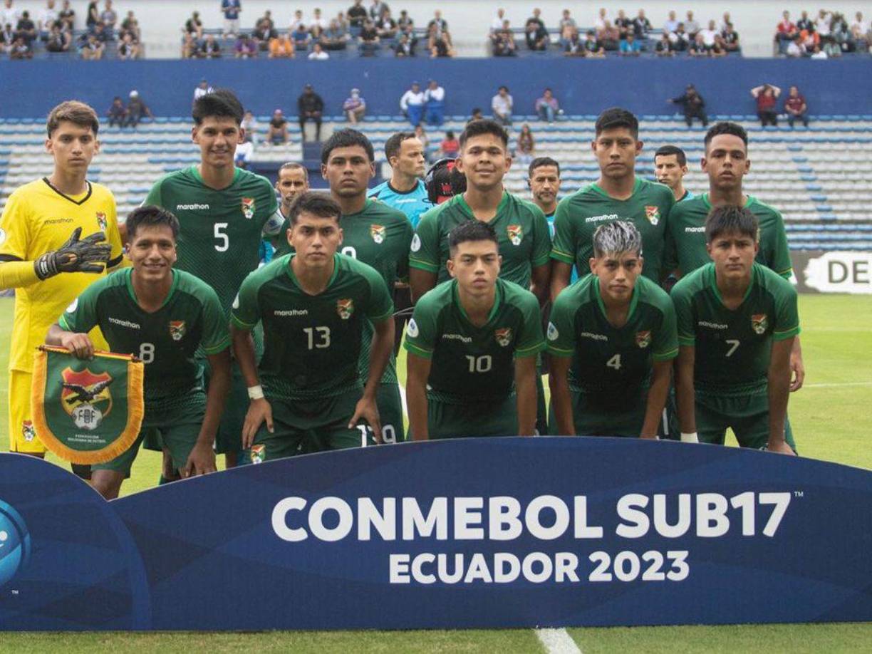 Moisés representó a su selección de Bolivia durante torneo juvenil.