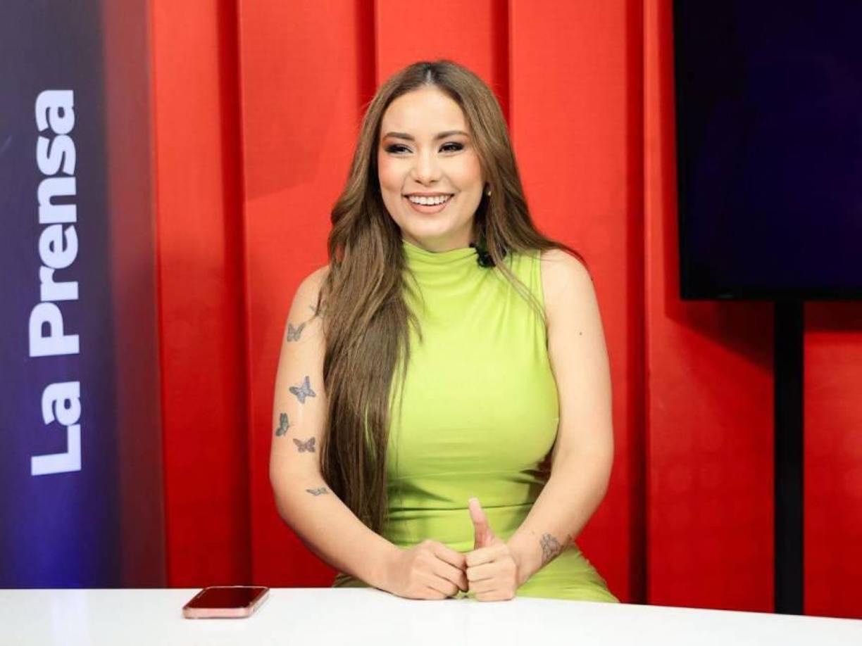 La periodista se mostró muy conmovida al anunciar que su tiempo en tierras catrachas ha finalizado 