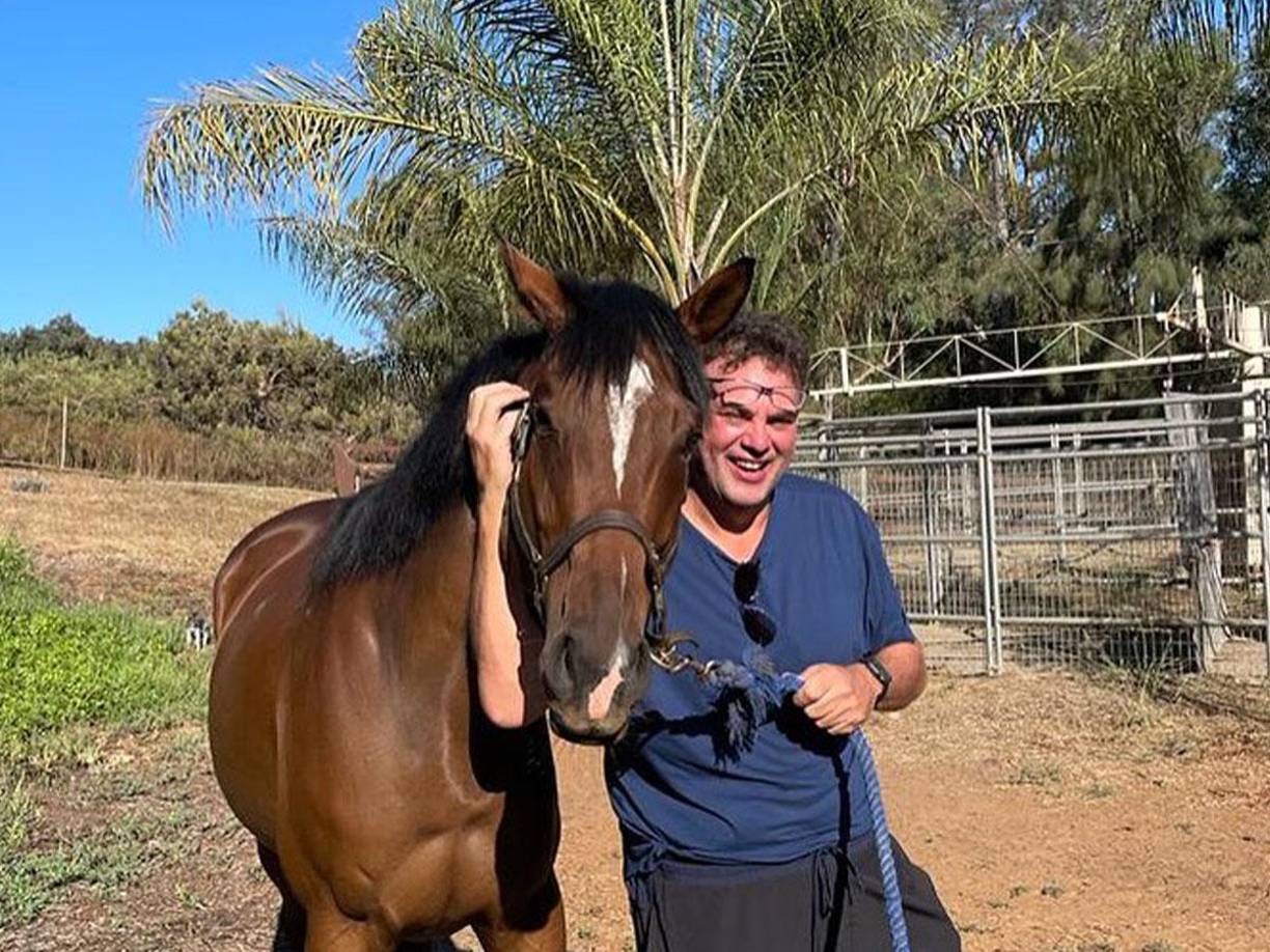 Faitelson es amante de los animales y así lo presume en su cuenta oficial de Instagram.