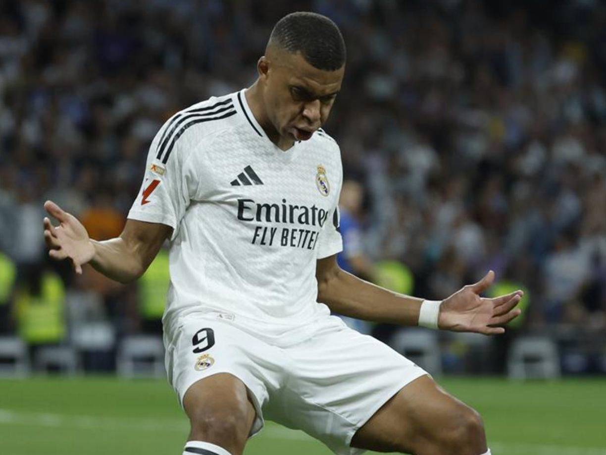 Mbappé marcó su quinto gol con el Real Madrid siendo el máximo goleador del cuadro blanco. 