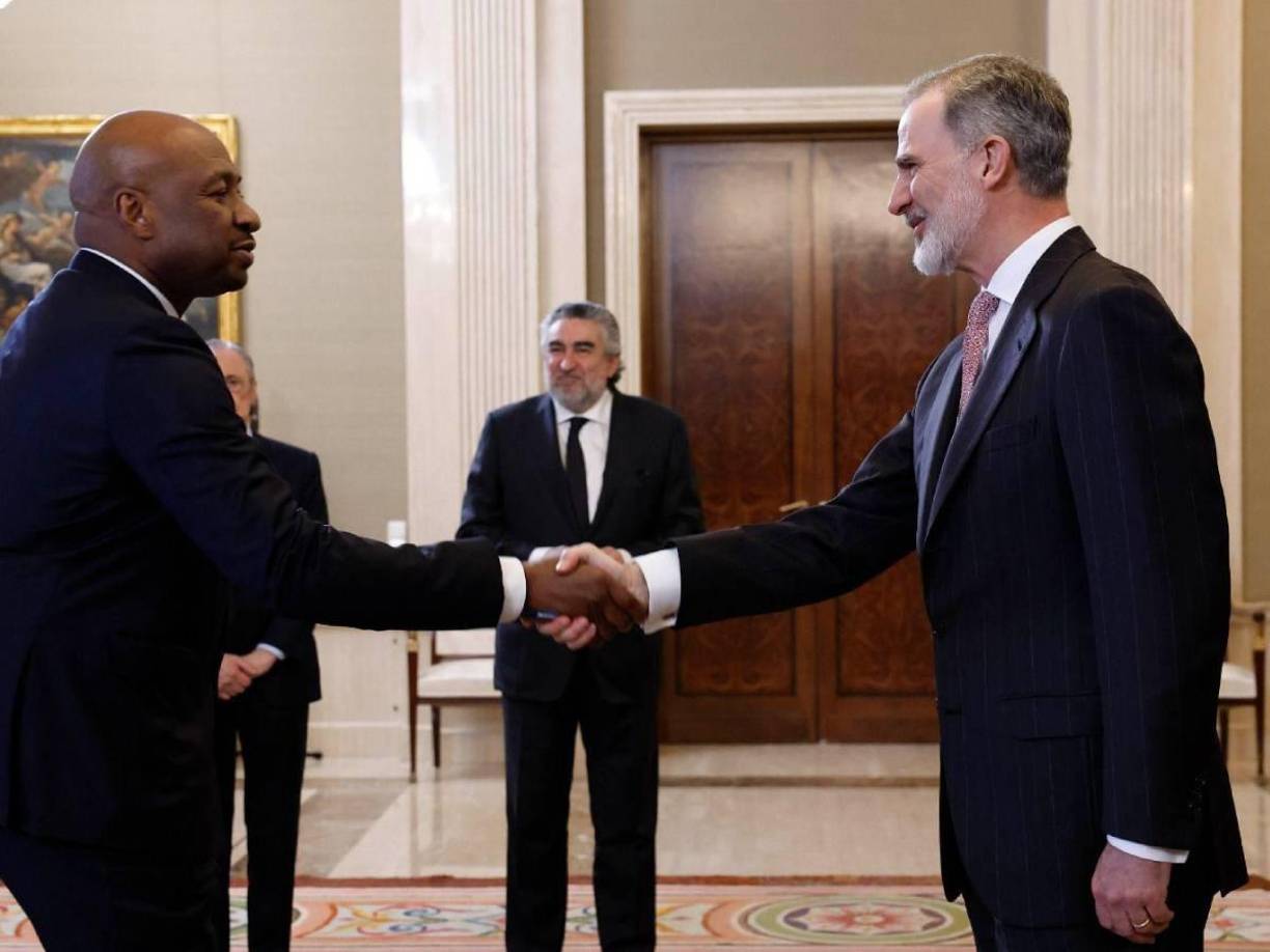 Walter ha podido compartir con el Rey de España.